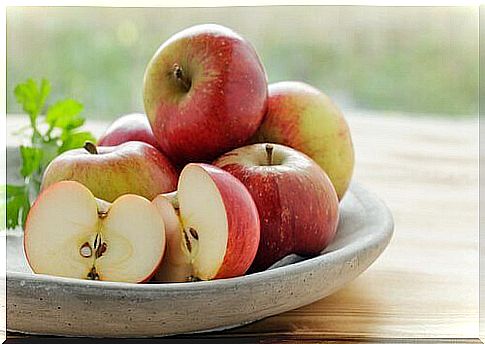 Foods for clogging the arteries like apples 