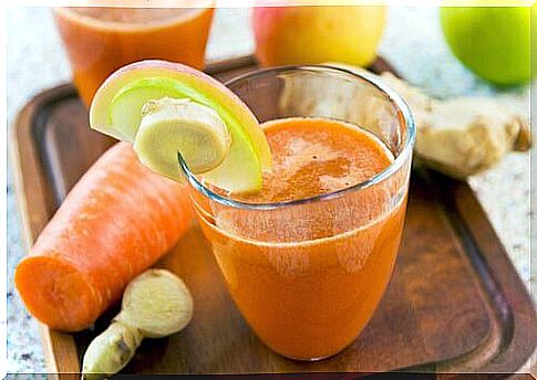 The combination of carrots and ginger is useful to prevent cancer