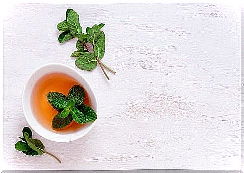 Mint tea on the list of teas that treat cough