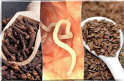 Fights intestinal parasites with flax seeds