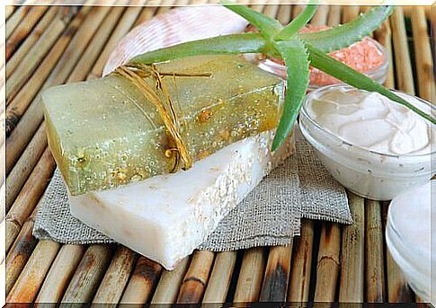 How to get a homemade aloe vera soap