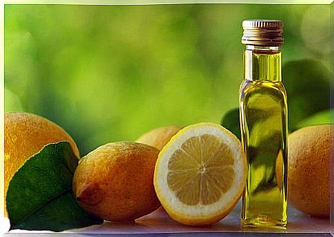 Lemons and olive oil