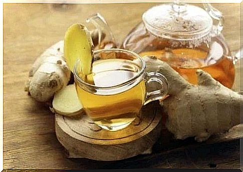 Uses of ginger in the form of tea