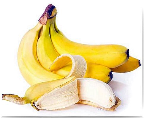 Fruits for treating gastritis such as bananas