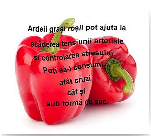 Vegetables with anticancer properties such as red bell pepper