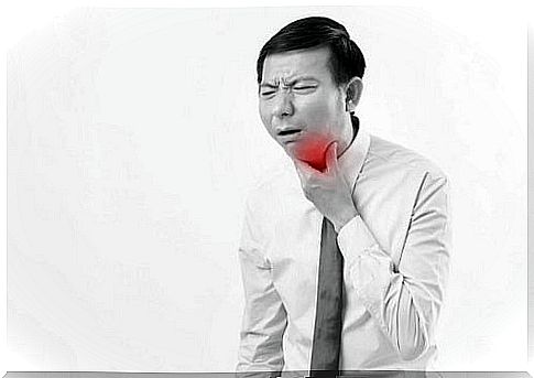 Man with a cough